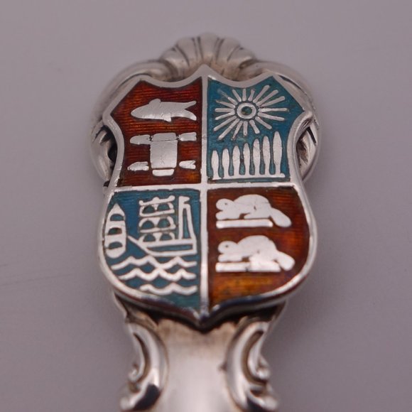 Ecco Sterling Saint John Collectible Spoon - Picture 3 of 16